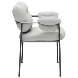Carl Hansen & Su00f8n Sitzgelegenheiten-Fogia Bollo Stuhl, Lido 27 Silber - Schwarz