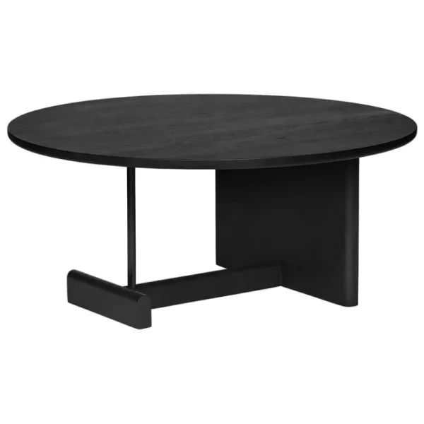 Woud Tische-Fogia Koku Couchtisch H35, Eiche schwarz