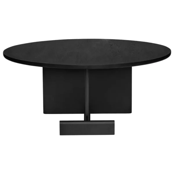 Woud Tische-Fogia Koku Couchtisch H35, Eiche schwarz