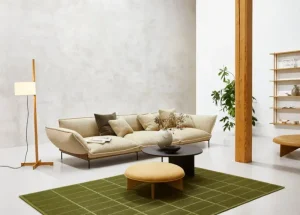 Woud Tische-Fogia Koku Couchtisch H35, Eiche schwarz
