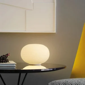 HAY Tischlampen-FontanaArte Bianca Tischleuchte, klein, Weiß