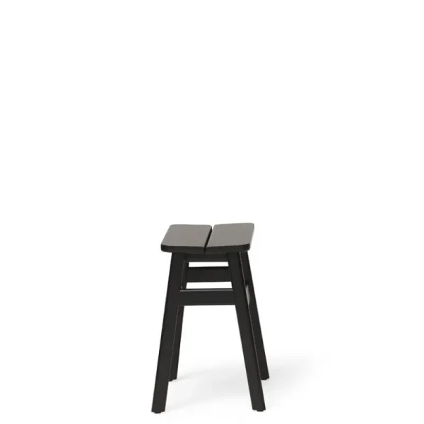 Artek Sitzgelegenheiten-Form & Refine Angle Standardhocker, 45 cm, Buche schwarz gebeizt