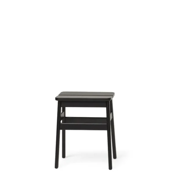Artek Sitzgelegenheiten-Form & Refine Angle Standardhocker, 45 cm, Buche schwarz gebeizt