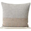 Form & Refine Kissen^Form & Refine Aymara Kissen, 52 x 52 cm, Muster in Grau
