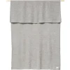 Form & Refine Decken Und Überwürfe^Form & Refine Aymara Plaid, 190 x 130 cm, hellgrau