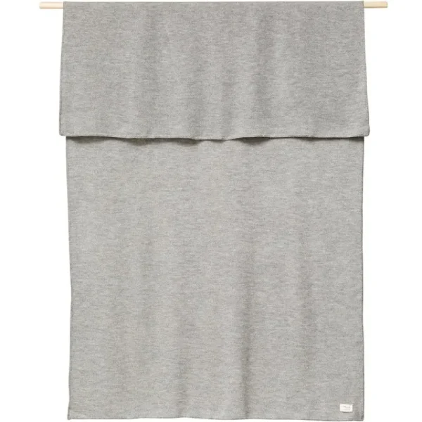 Form & Refine Decken Und Überwürfe^Form & Refine Aymara Plaid, 190 x 130 cm, hellgrau