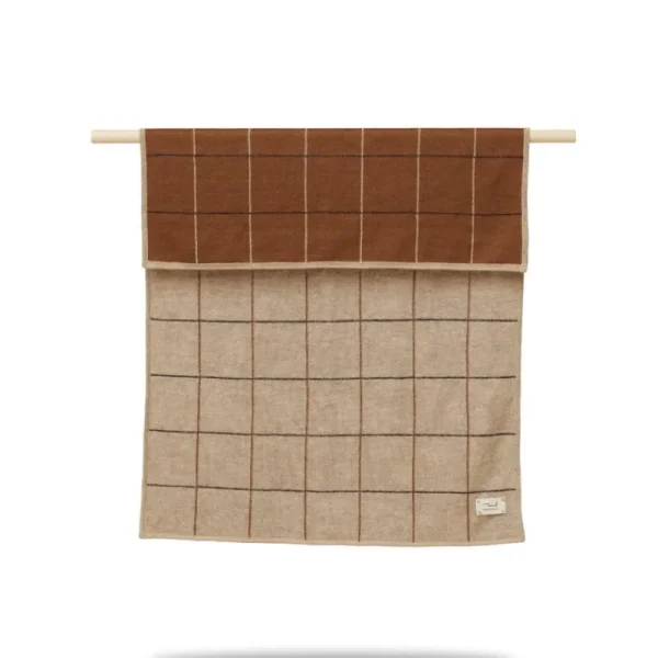 Kinder Form & Refine Textilien Für Kinder | Decken Und Überwürfe^Form & Refine Aymara Plaid, 70 x 100 cm, New Squares