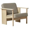 Form & Refine Sitzgelegenheiten-Form & Refine Block Loungesessel, Eiche weiß geölt - Hallingdal 65 0227