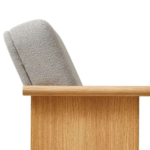 Artek Sitzgelegenheiten-Form & Refine Block Loungesessel, Eiche geölt - Gabriel Grain 61247