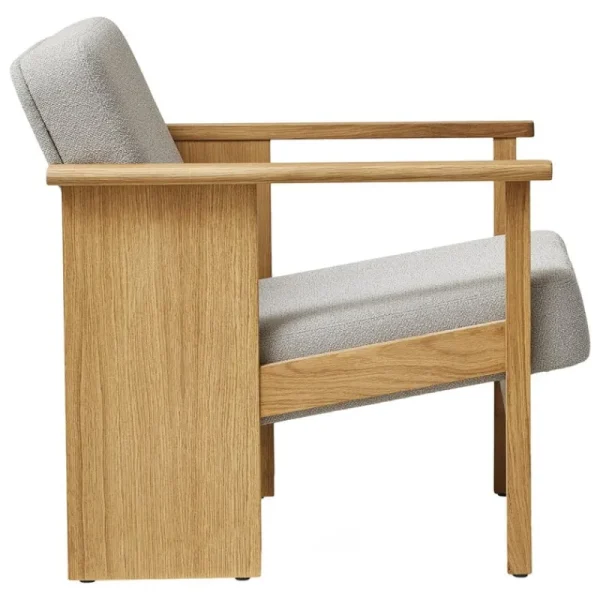 Artek Sitzgelegenheiten-Form & Refine Block Loungesessel, Eiche geölt - Gabriel Grain 61247
