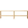 Audo Copenhagen Regale-Form & Refine Leaf Regal 2x2, Eiche