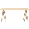 Hem Tische-Form & Refine Linear Tischplatte, 165 x 88 cm, Eiche Weiß geölt