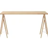 Woud Tische-Form & Refine Linear Tischplatte, 125 x 68 cm, Eiche Weiß geölt