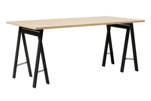 Hem Tische-Form & Refine Linear Tischplatte, 165 x 88 cm, Eiche Weiß geölt