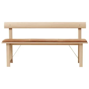 Form & Refine Kissen^Form & Refine Position Kissen 155, Leder naturfarben