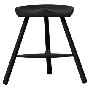 Form & Refine Sitzgelegenheiten-Form & Refine Shoemaker Chair No. 49 Hocker, Buche schwarz