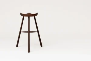 Normann Copenhagen Sitzgelegenheiten-Form & Refine Shoemaker Chair No. 78 Barhocker, Räuchereiche