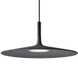 Vaarnii Deckenleuchten-Foscarini Aplomb Pendelleuchte, groß, Anthrazit