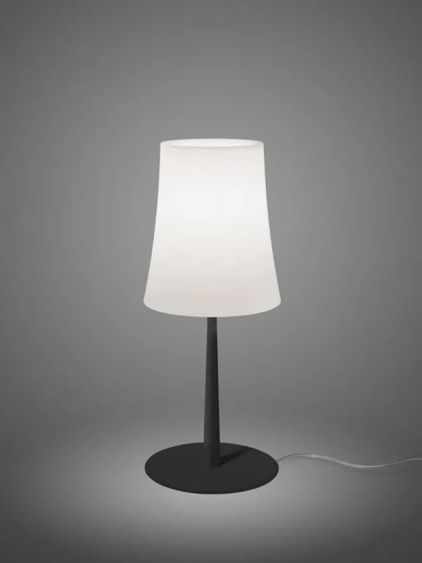 Kinder Foscarini Möbel Für Das Kinderzimmer | Tischlampen^Birdie Easy Grande Tischleuchte, Schwarz