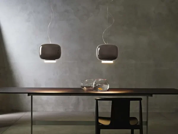Foscarini Deckenleuchten-Chouchin 3 Pendelleuchte, Grau