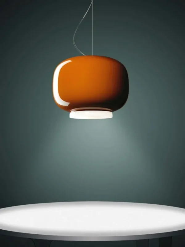 Muuto Deckenleuchten-Foscarini Chouchin 1 Pendelleuchte, Orange