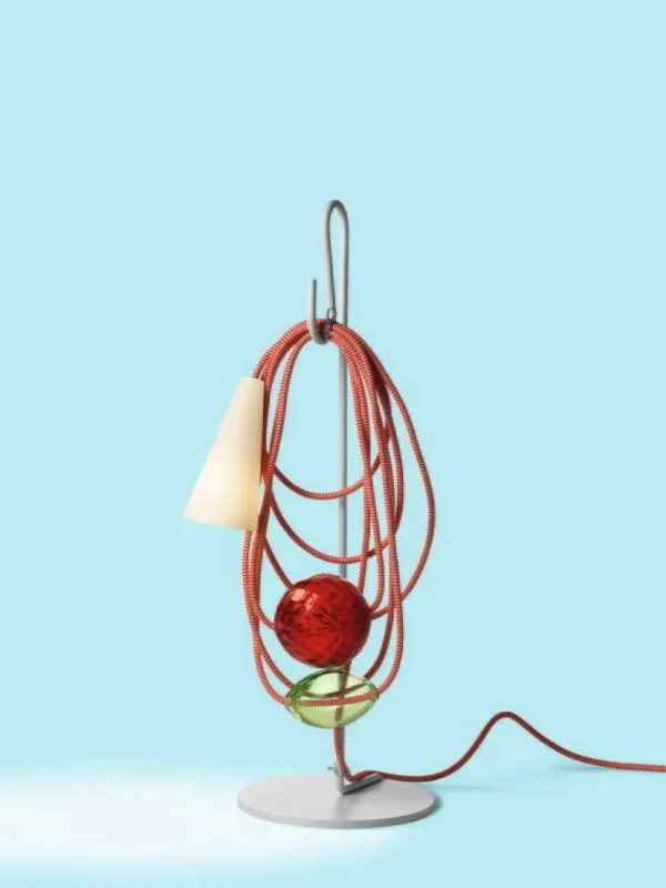 Nuura Tischlampen-Foscarini Filo Tischleuchte, Emerald King