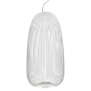 Frama Deckenleuchten-Foscarini Spokes 1 Pendelleuchte, dimmbar, Weiß