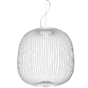 &Tradition Deckenleuchten-Foscarini Spokes 2 Pendelleuchte, weiß