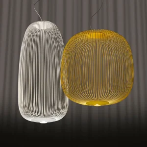 &Tradition Deckenleuchten-Foscarini Spokes 2 Pendelleuchte, weiß
