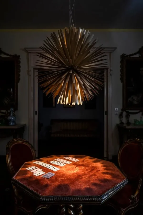 Foscarini Deckenleuchten-Sun – Light of Love Pendelleuchte, Gold