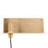 valerie_objects Wandleuchten-Frama 90° Wandleuchte, Messing
