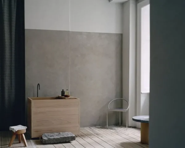 Vitra Sitzgelegenheiten-Frama AML Hocker, Kiefer geölt