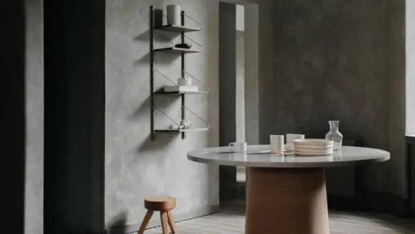 Vitra Sitzgelegenheiten-Frama AML Hocker, Kiefer geölt
