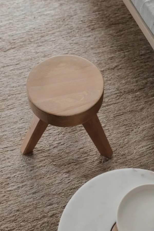 Vitra Sitzgelegenheiten-Frama AML Hocker, Kiefer geölt
