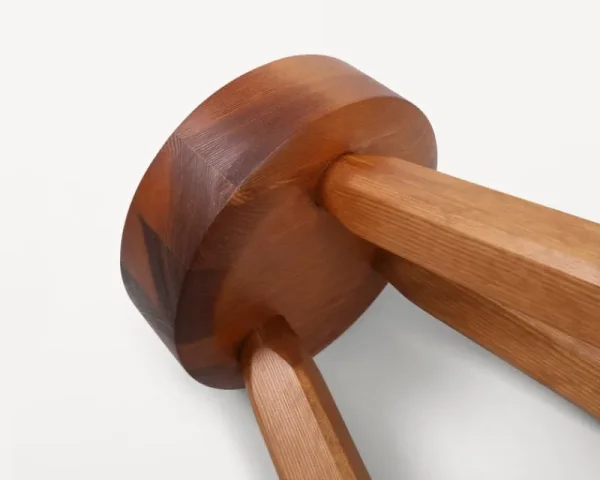 Vitra Sitzgelegenheiten-Frama AML Hocker, Kiefer geölt