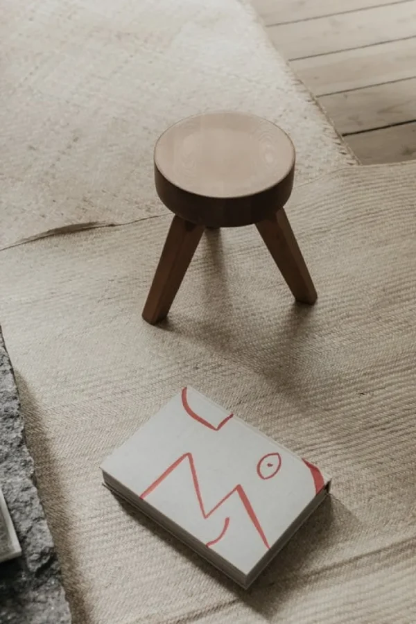 Vitra Sitzgelegenheiten-Frama AML Hocker, Kiefer geölt