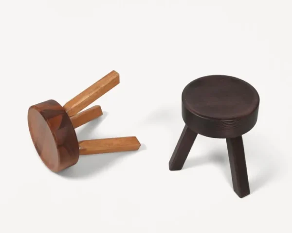 Vitra Sitzgelegenheiten-Frama AML Hocker, Kiefer geölt