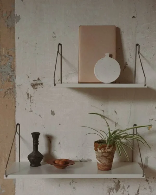 AYTM Regale-Frama D20 Regal, 40 cm, warmweißer Stahl
