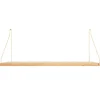 Frama Regale-D27 Wandregal, 60 cm, Eiche/Messing
