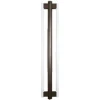 Flos Wandleuchten-Frama Eiffel Doppelwandleuchte, 100 cm, Schwarz