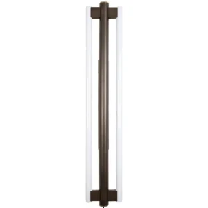 Flos Wandleuchten-Frama Eiffel Doppelwandleuchte, 100 cm, Schwarz