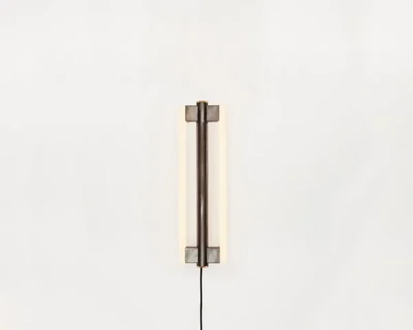HAY Wandleuchten-Frama Eiffel Doppelwandleuchte, 50 cm, Schwarz
