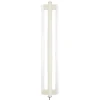 Nuura Wandleuchten-Frama Eiffel Double Wandleuchte, 100 cm, Cremeweiß