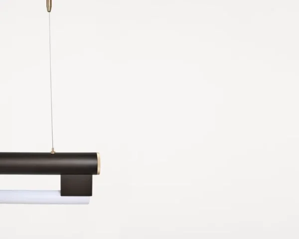 Foscarini Deckenleuchten-Frama Eiffel Einzelpendelleuchte, 100 cm, Schwarz