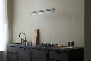 Foscarini Deckenleuchten-Frama Eiffel Einzelpendelleuchte, 100 cm, Schwarz