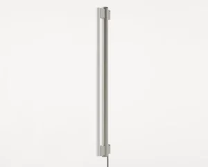 Marset Wandleuchten-Frama Eiffel Single Wandleuchte, 100 cm, Edelstahl