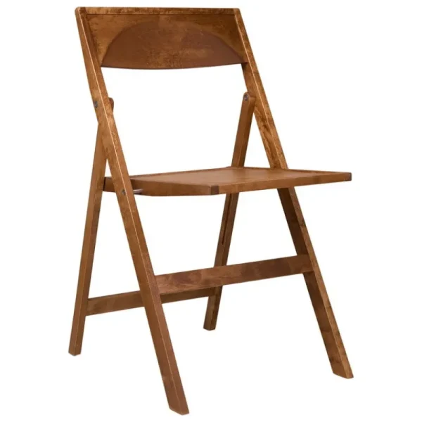 &Tradition Sitzgelegenheiten-Frama Folding Flat Stuhl, warmes Braun, Birke