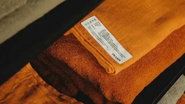 Frama Badezimmertextilien^Heavy Towel Badehandtuch, Burned Orange
