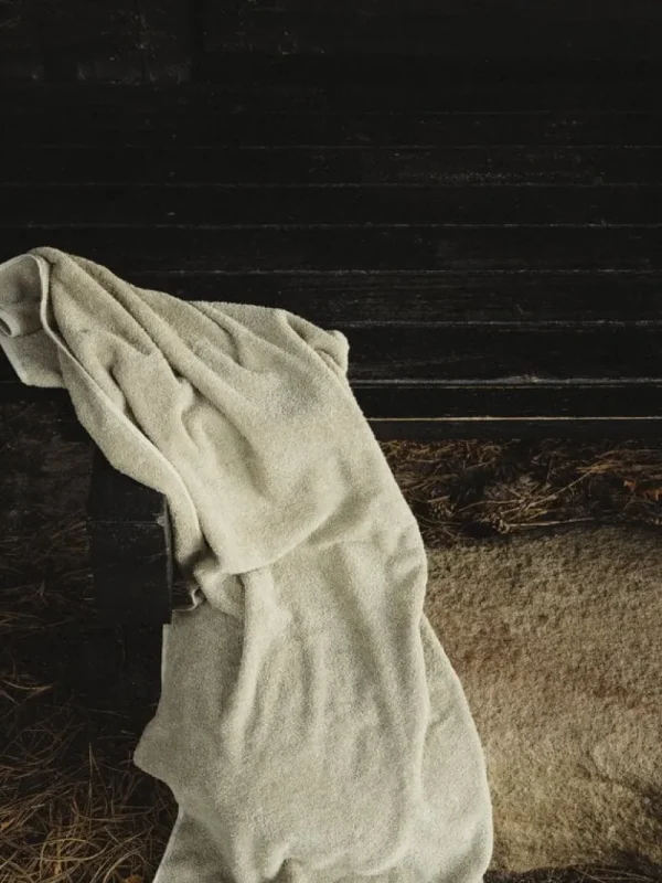 Frama Badezimmertextilien^Heavy Towel Badehandtuch, Salbeigrün