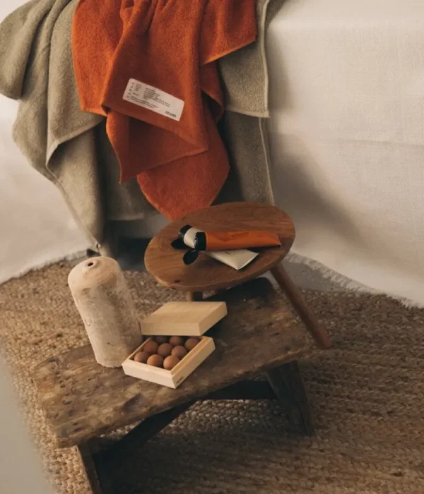 Frama Badezimmertextilien^Heavy Towel Badehandtuch, Salbeigrün